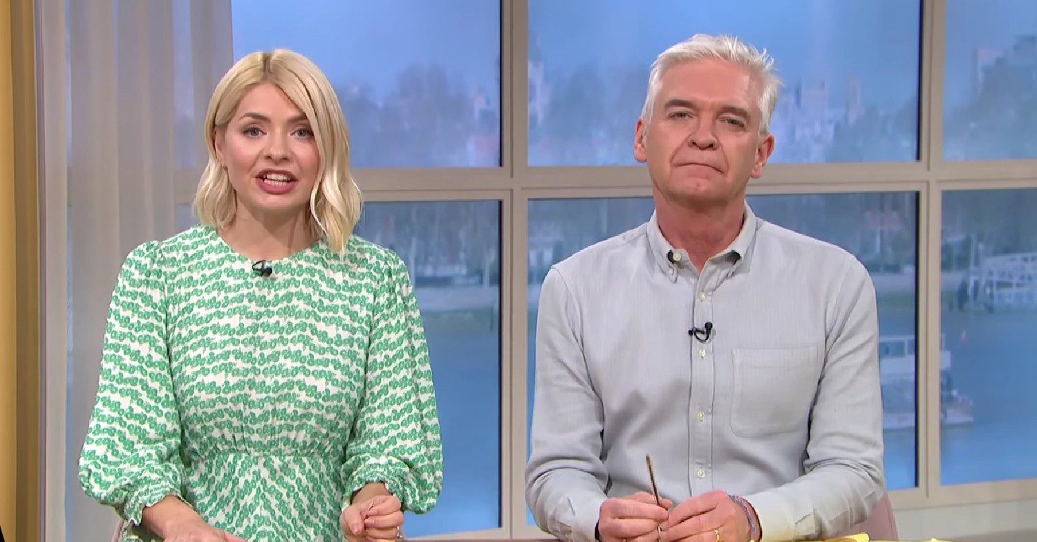 Phillip Schofield and Holly Willoughby on This Morning 