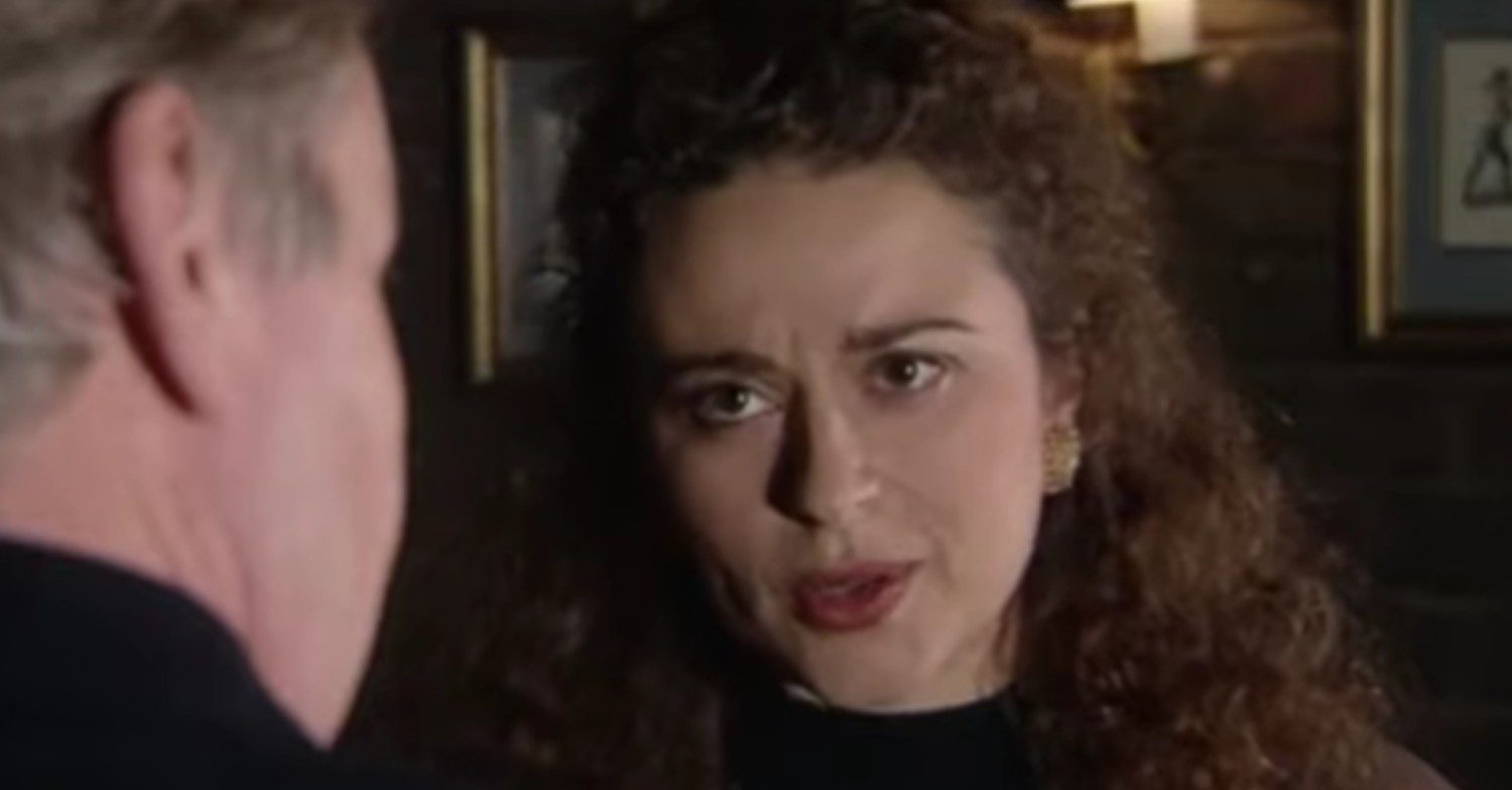 Nadia Sawalha as Annie on EastEnders