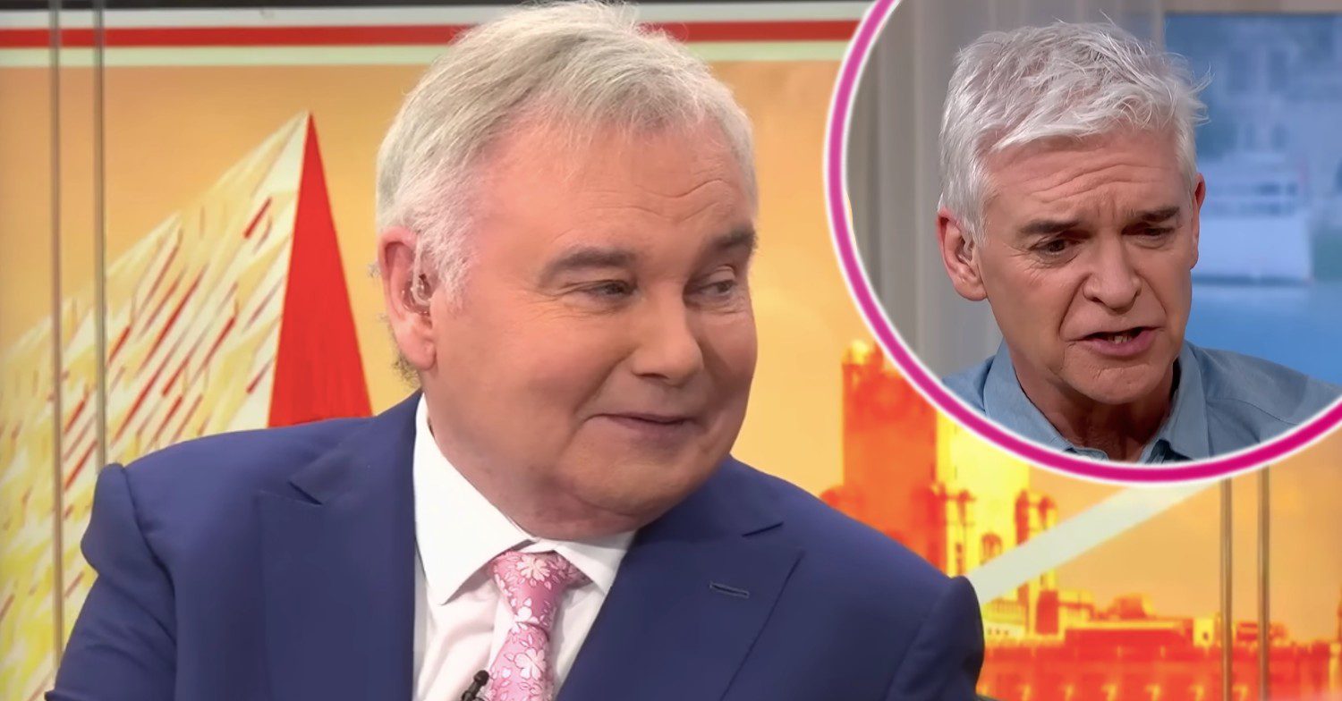 Eamonn Holmes with Phillip Schofield