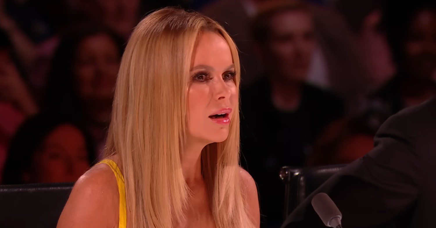 Amanda Holden talking on BGT