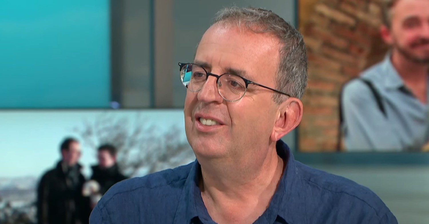 Strictly star Richard Coles smiling on GMB