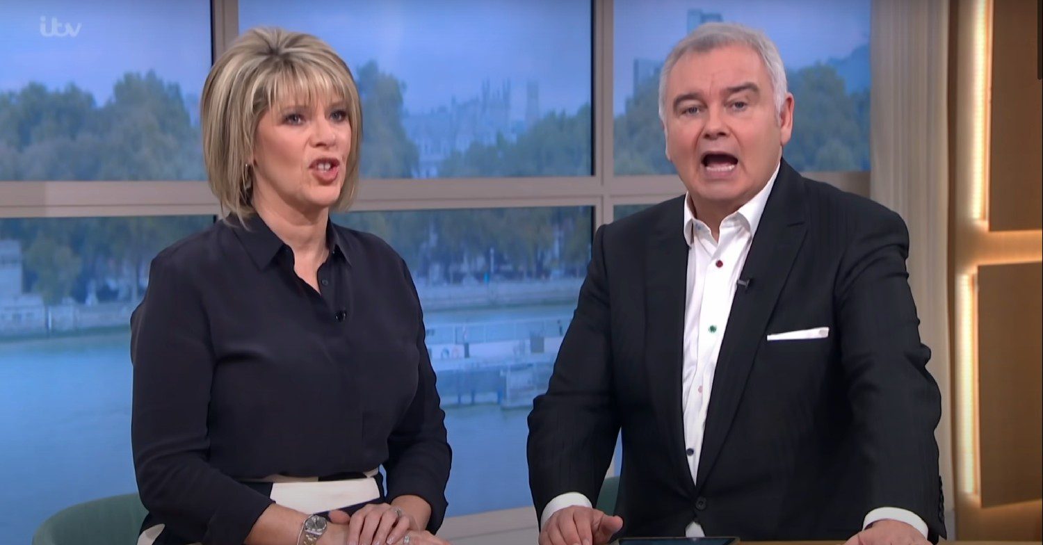 Ruth Langsford and Eamonn Holmes on This Morning 