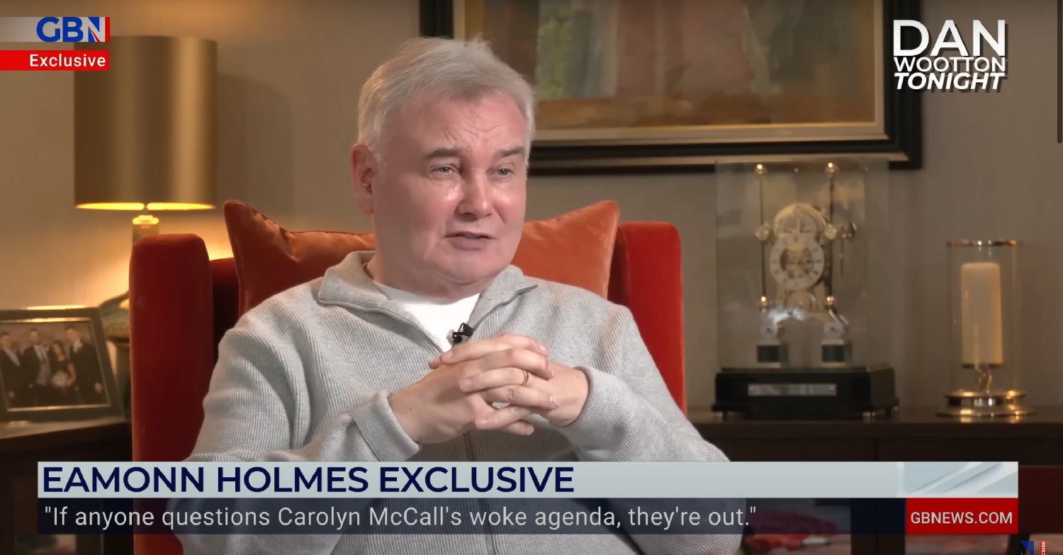 Eamonn Holmes on GB News 