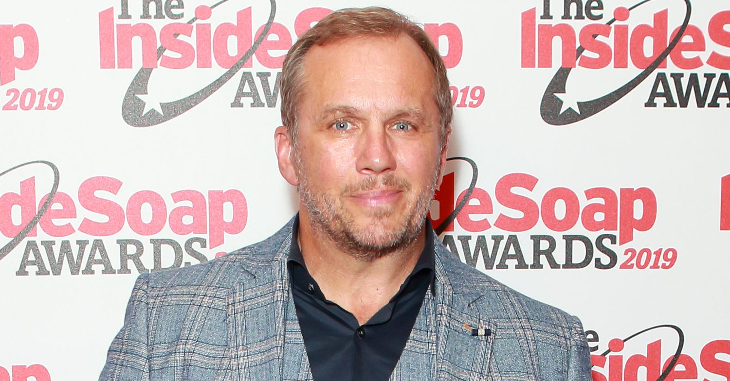 Emmerdale's Dean Andrews is at the soap awards