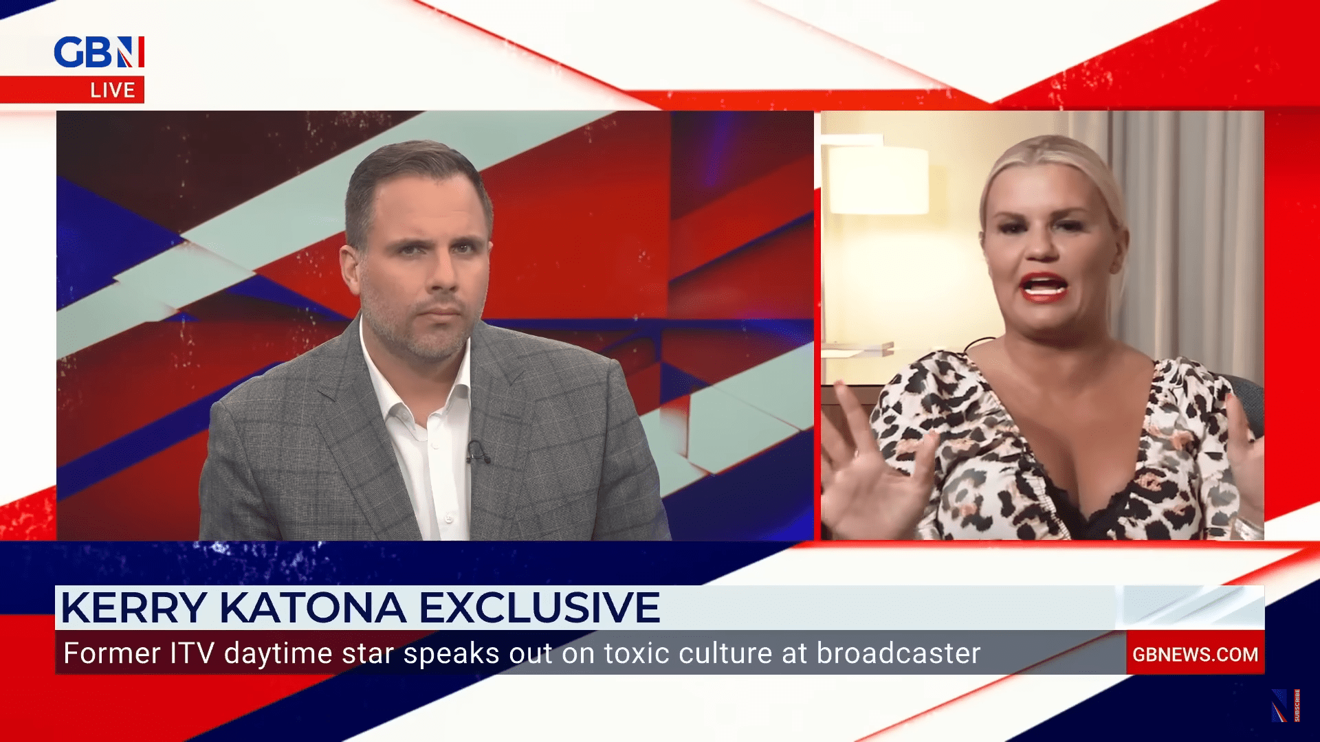 Kerry Katona speaks with Dan Wootton on GB News