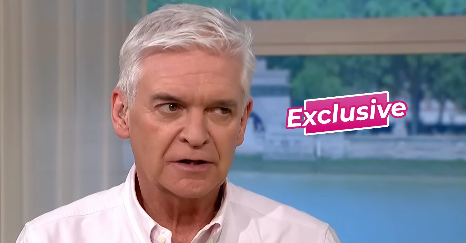Phillip Schofield frowns on This Morning, ED exclusive banner