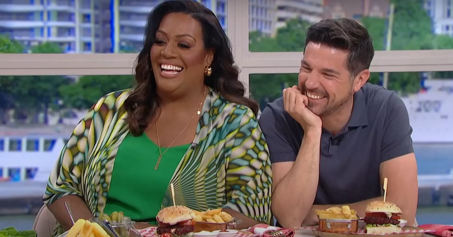 Alison Hammond and Craig Doyle smiling on This Morning