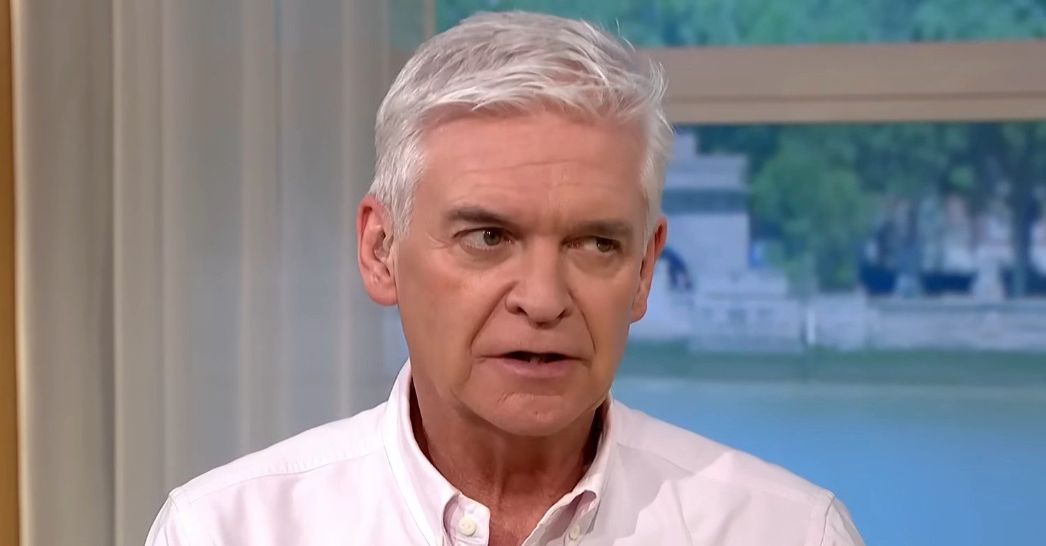 Phillip Schofield frowns on This Morning