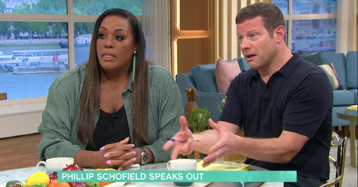 Alison Hammond and Dermot O'Leary on This Morning