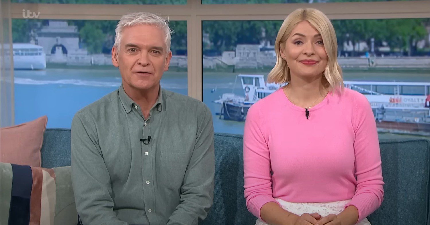 Phillip Schofield and Holly Willoughby on This Morning