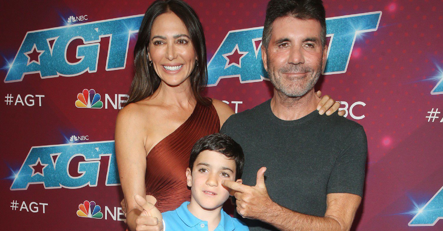 Lauren Silverman, Simon Cowell and their son Eric