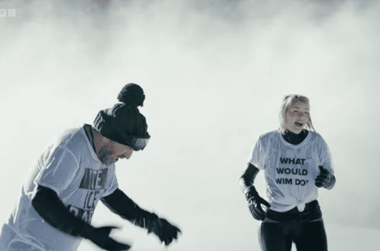 Holly Willoughby on Freeze the Fear