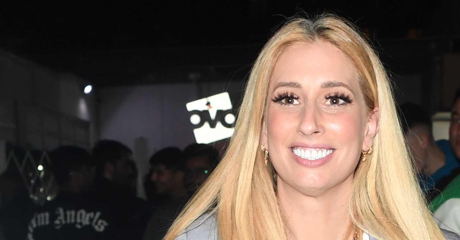 Stacey Solomon smiling