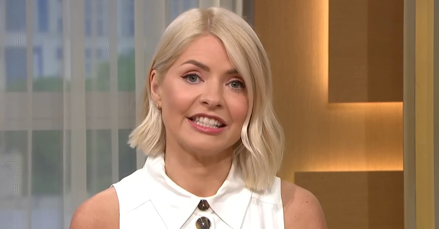Holly Willoughby talking on This Morning