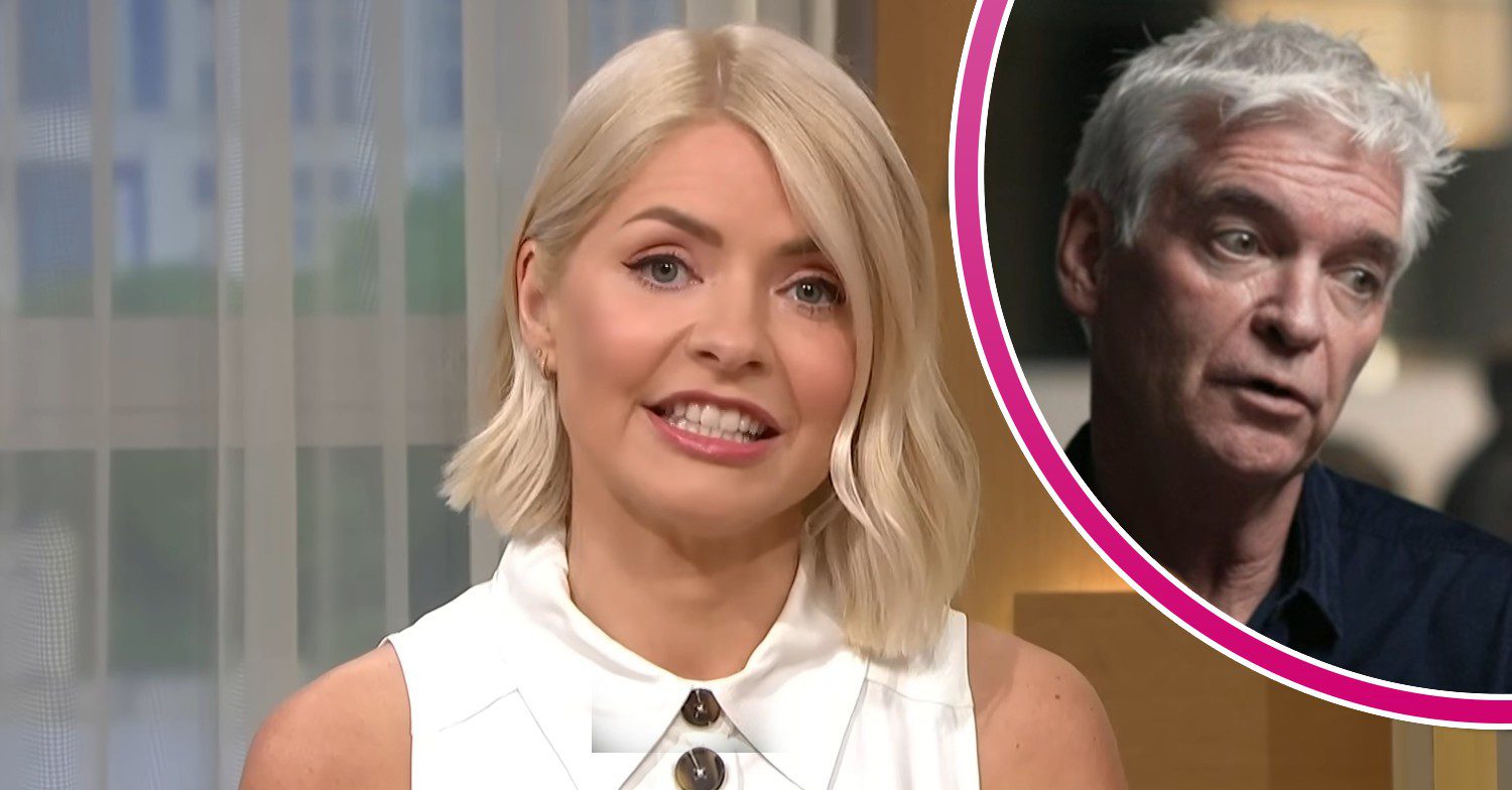 Holly Willoughby on This Morning, Phillip Schofield on BBC
