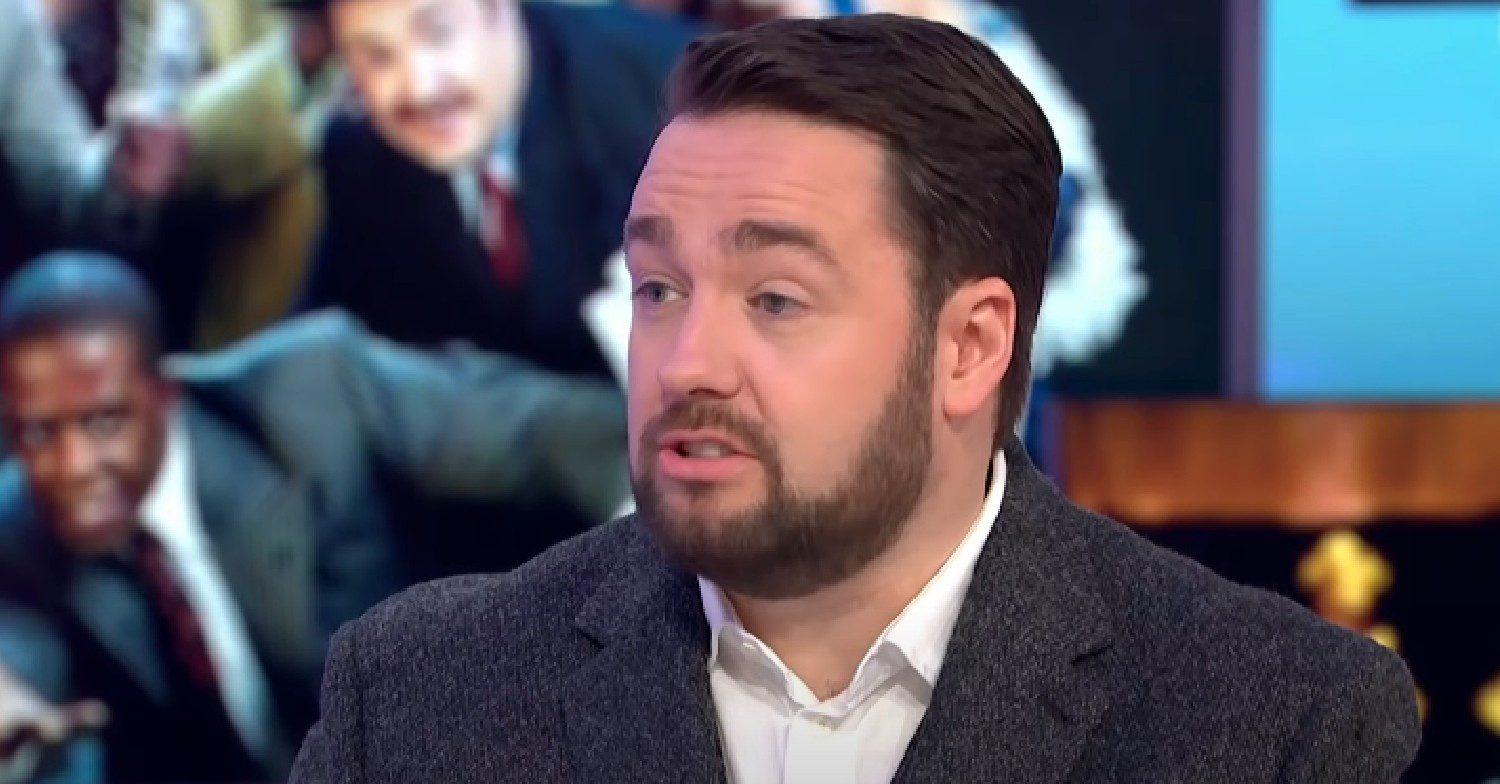 Jason Manford speaking on GMB