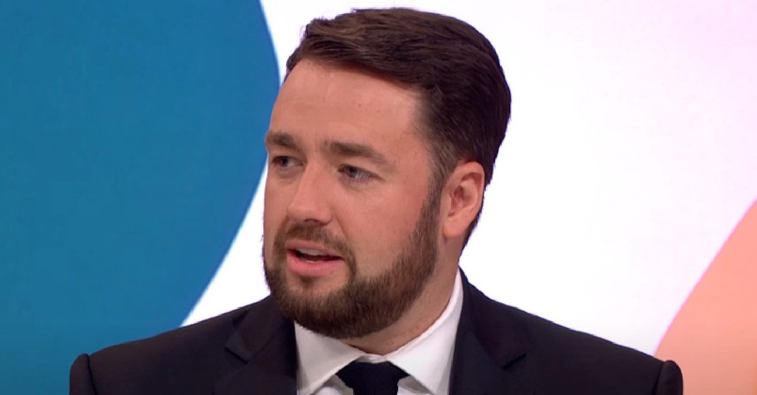 Jason Manford speaking on Loose Women