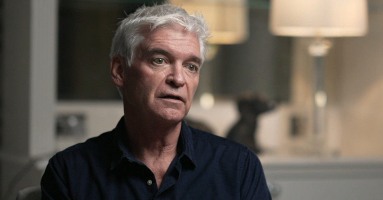 Phillip Schofield during BBC interview