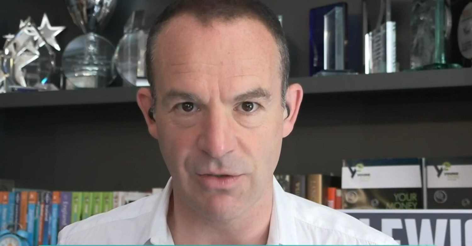 Martin Lewis speaking on This Morning