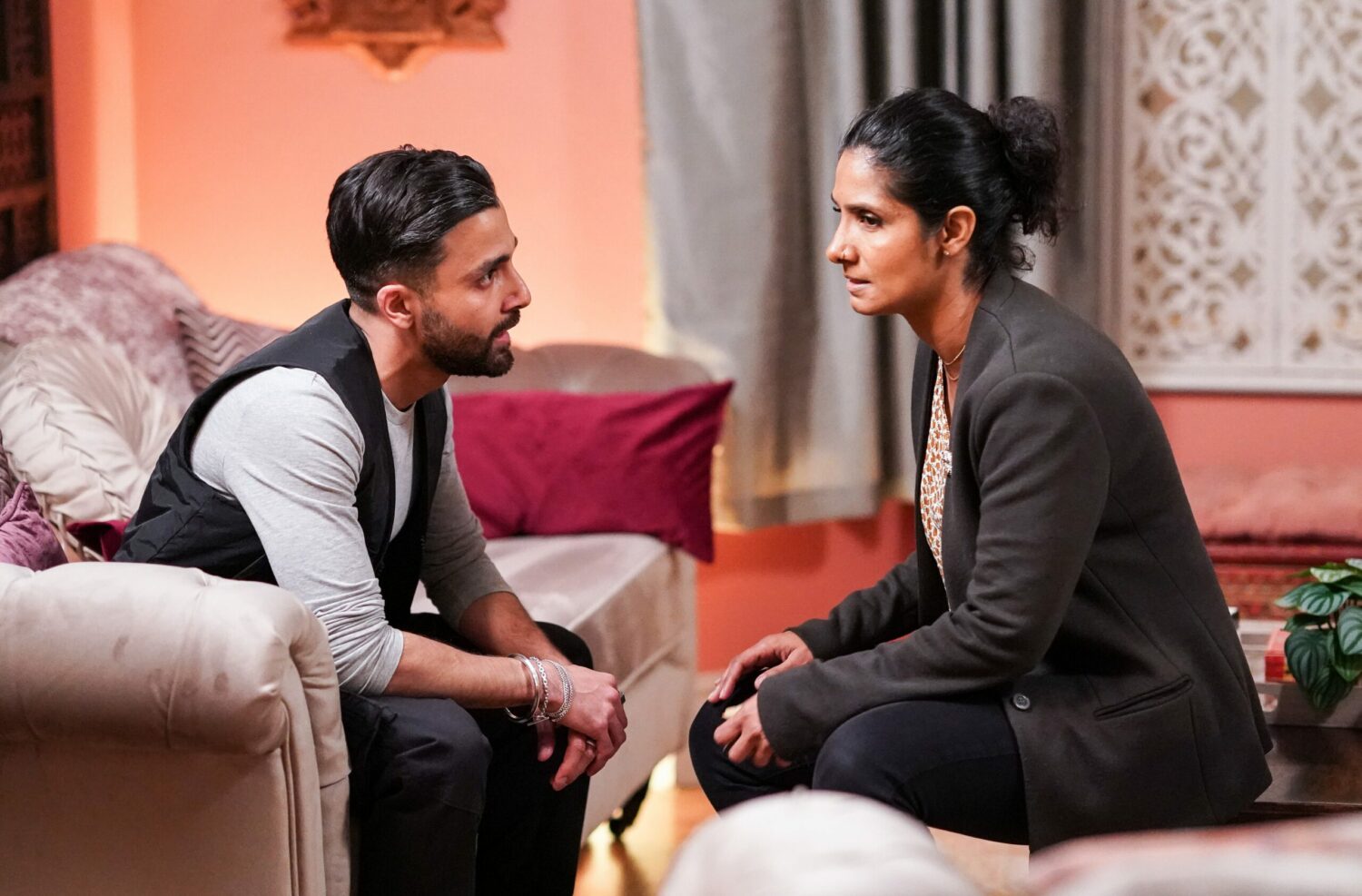 EastEnders: Vinny and Suki have an emotional and tense conversation