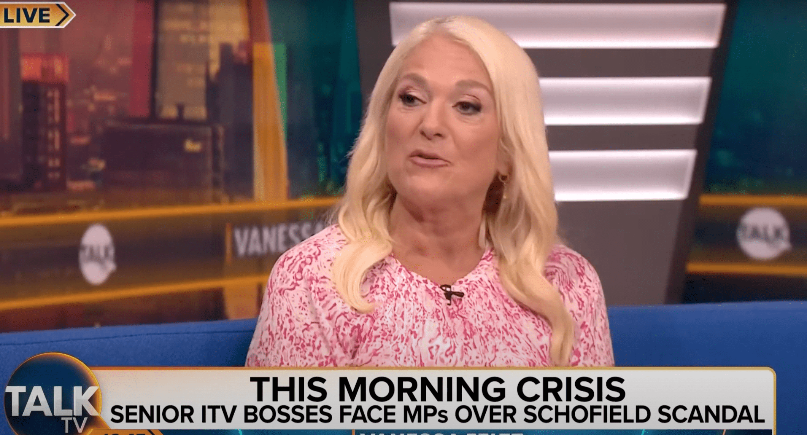 Vanessa Feltz on TalkTV