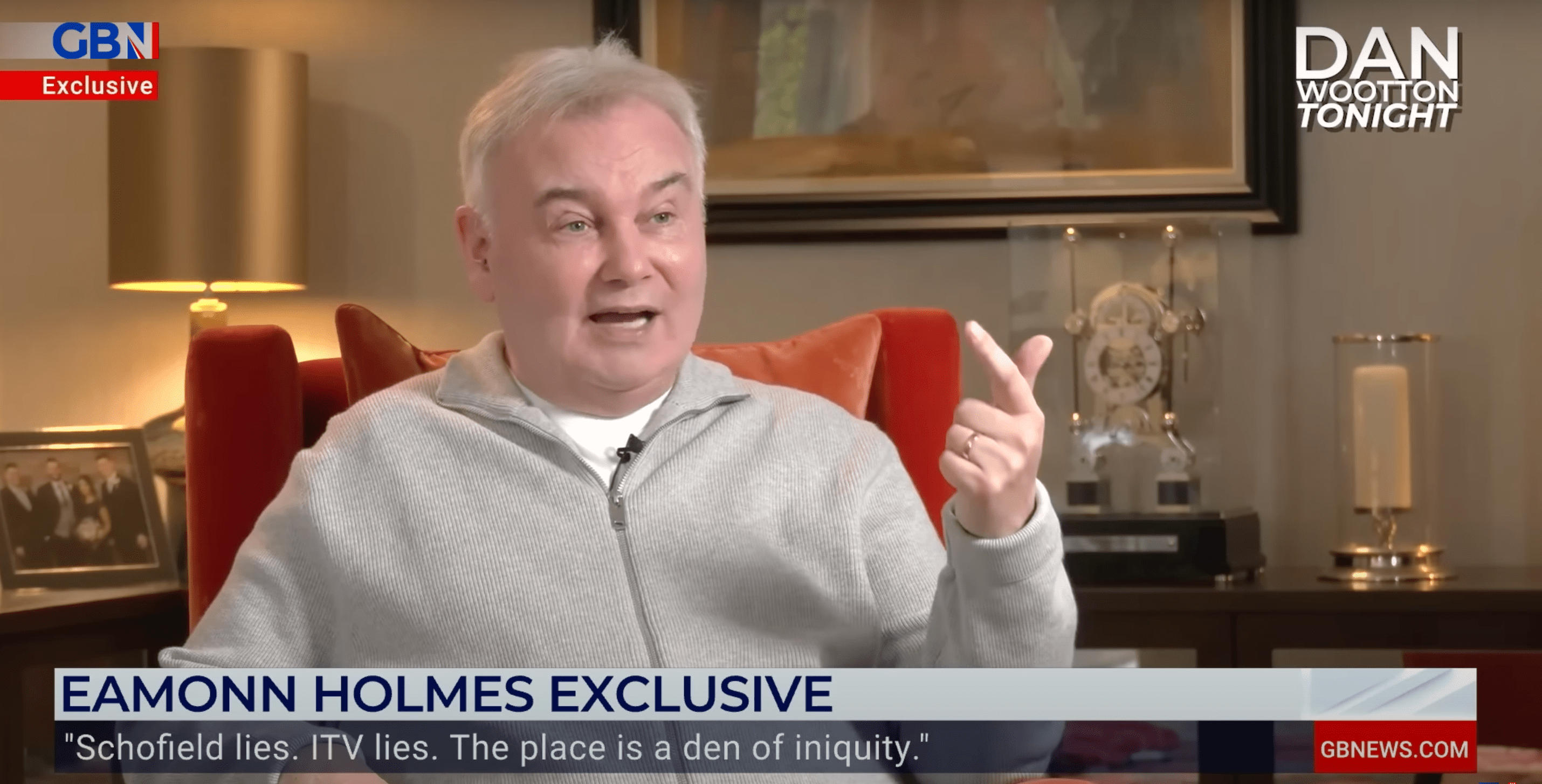 Eamonn Holmes on GB News