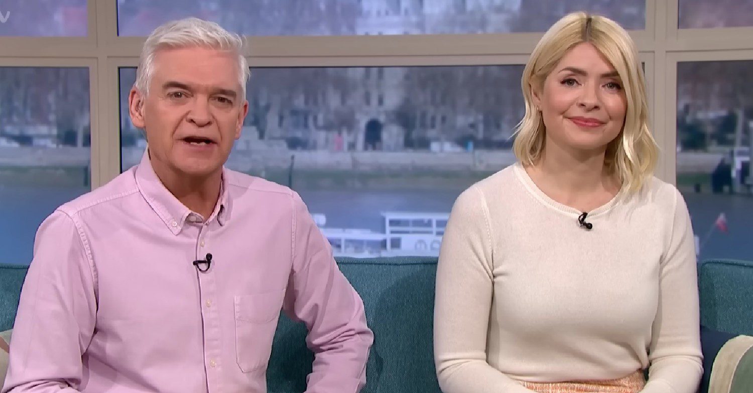 Phillip Schofield and Holly Willoughby on This Morning