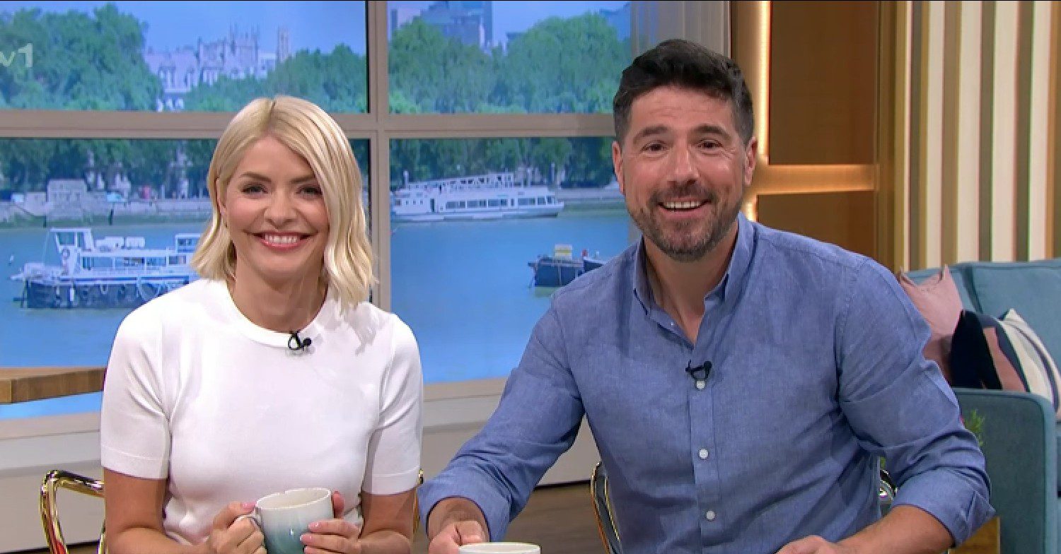 Holly Willoughby and Craig Doyle on This Morning today