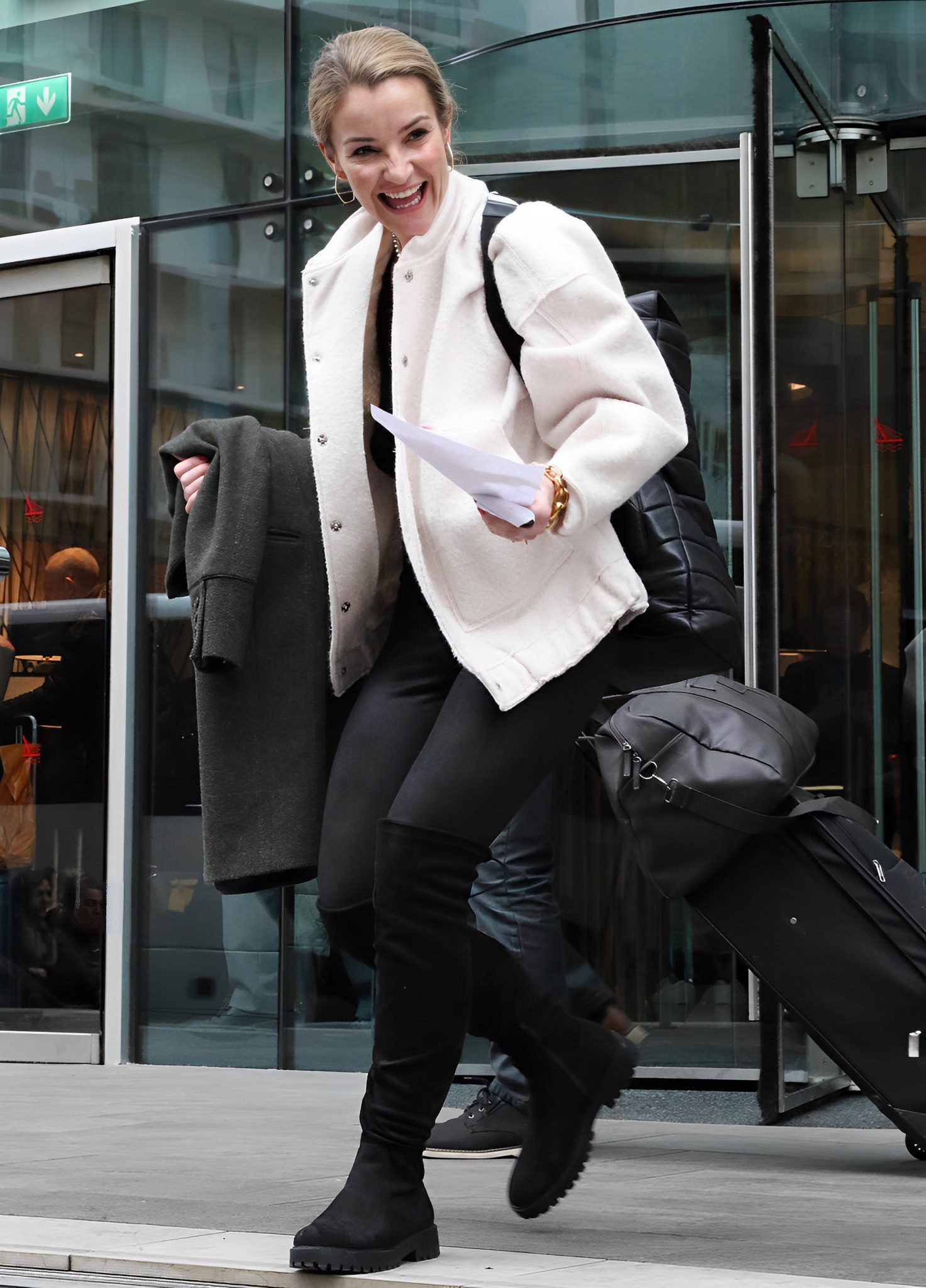 Helen Skelton smiling