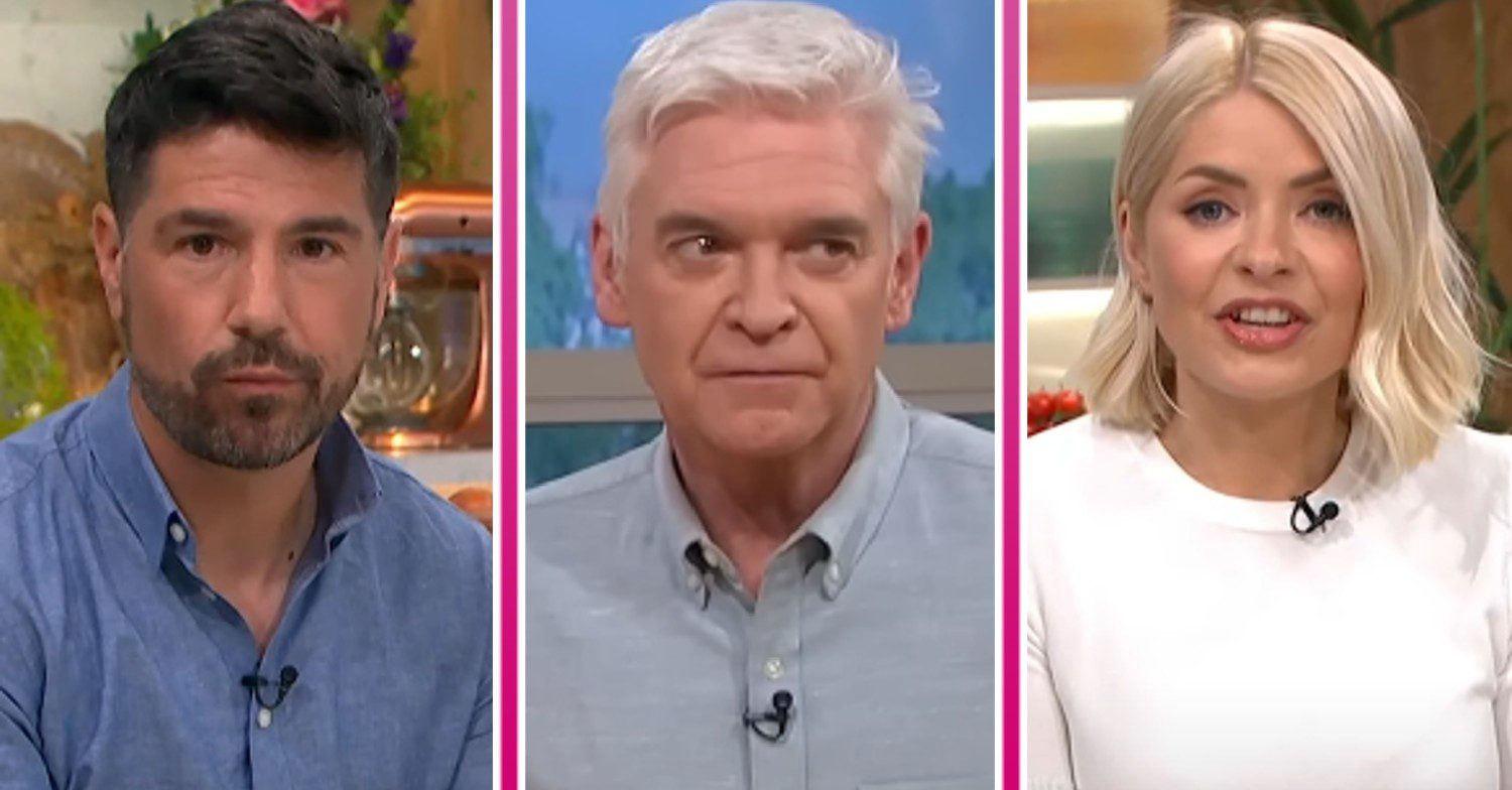 Craig Doyle, Phillip Schofield and Holly Willoughby on This Morning