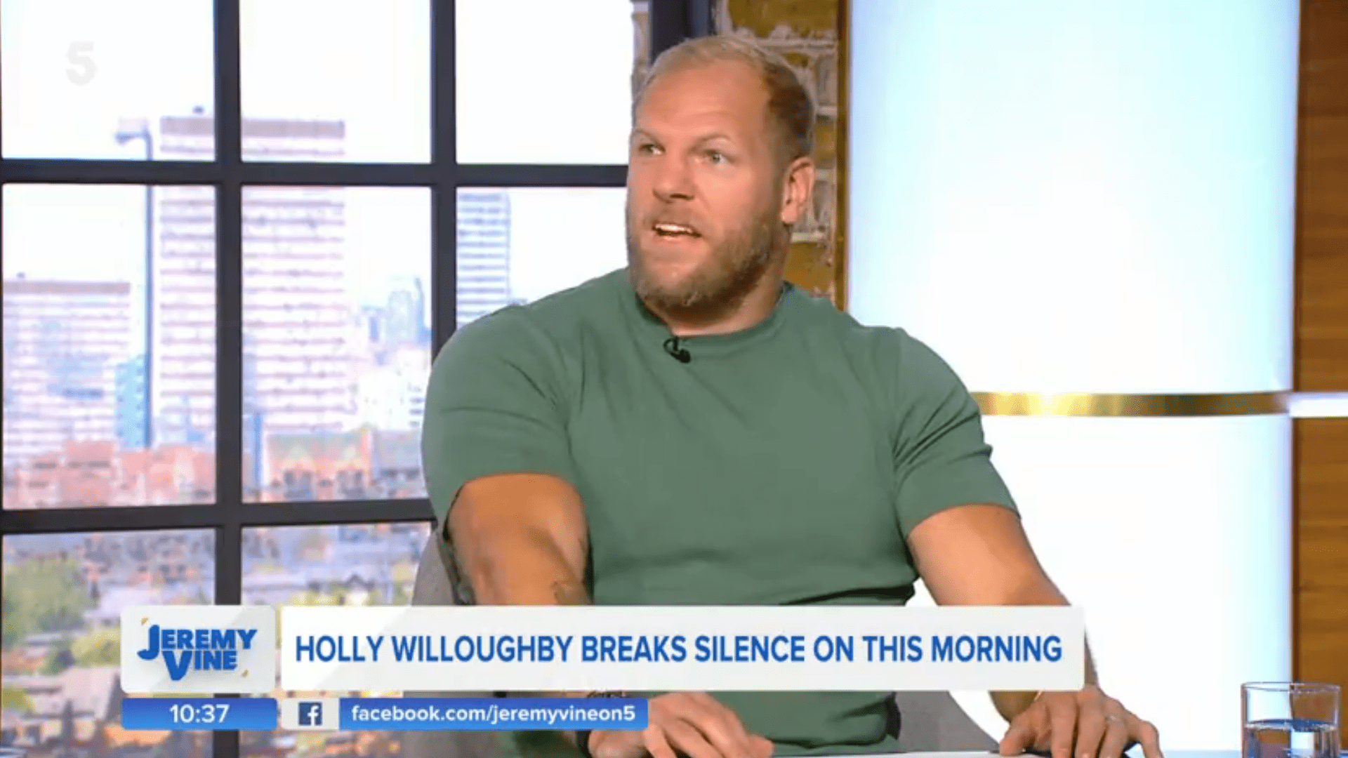 James Haskell speaks on Jeremy Vine