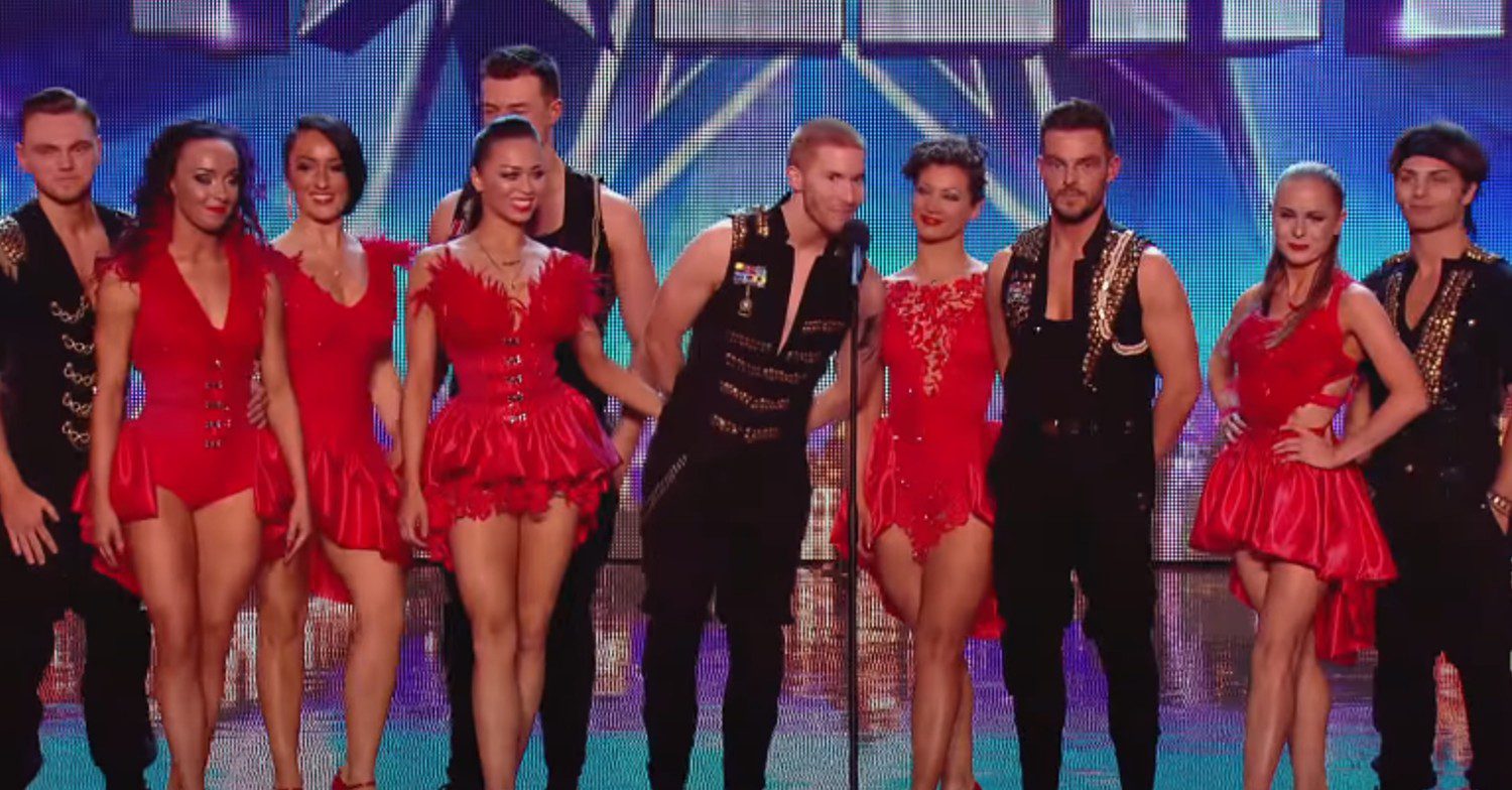 BGT dance act with Kerri-Anne Donaldson