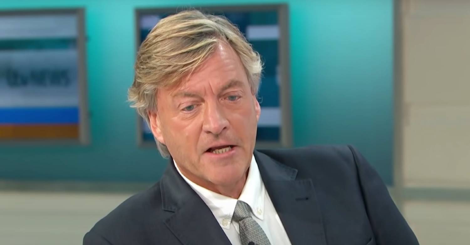 Richard Madeley appears uncertain