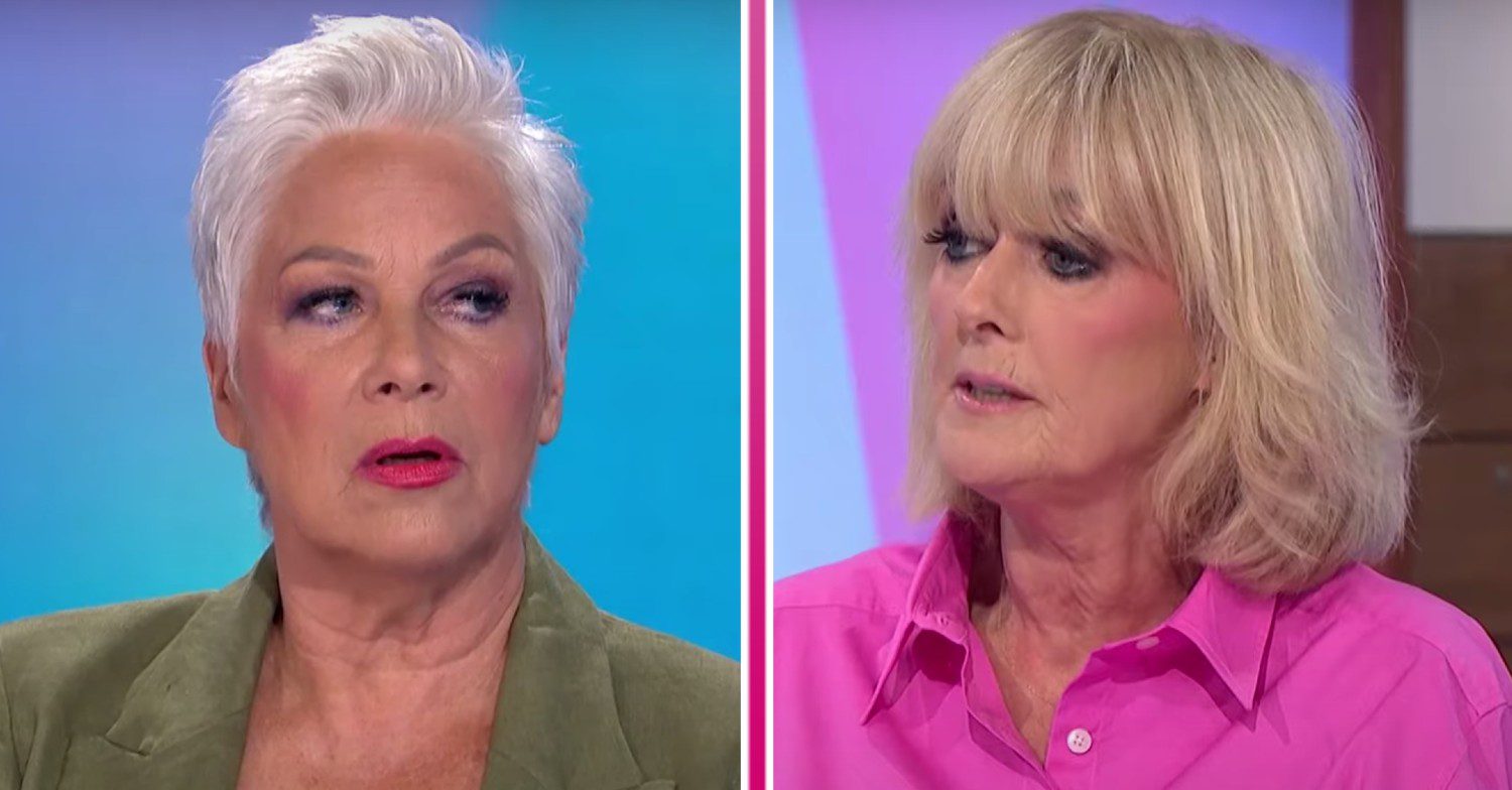 Denise Welch and Jane Moore debate on Loose Women today