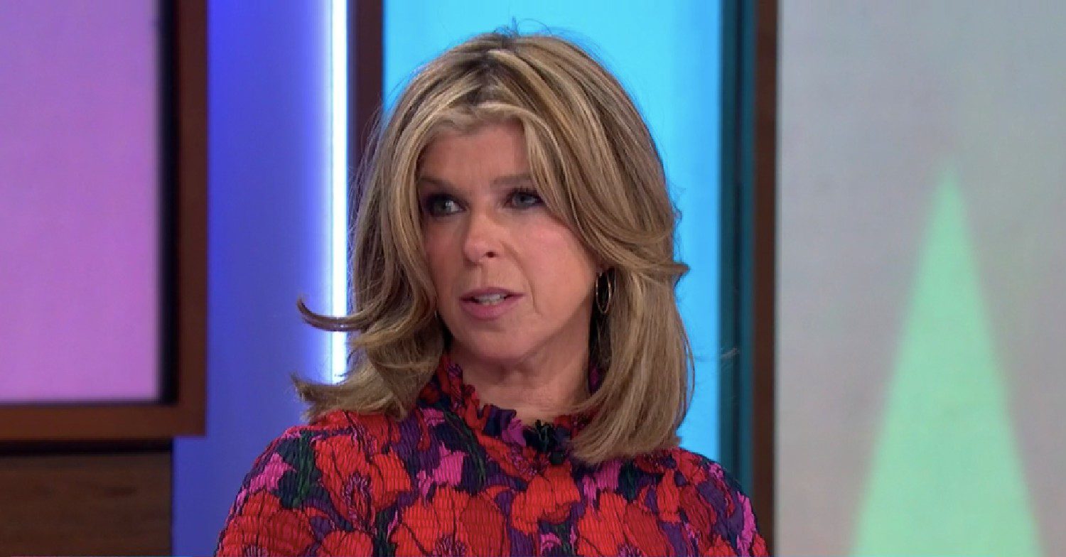 Kate Garraway talking on Loose Women