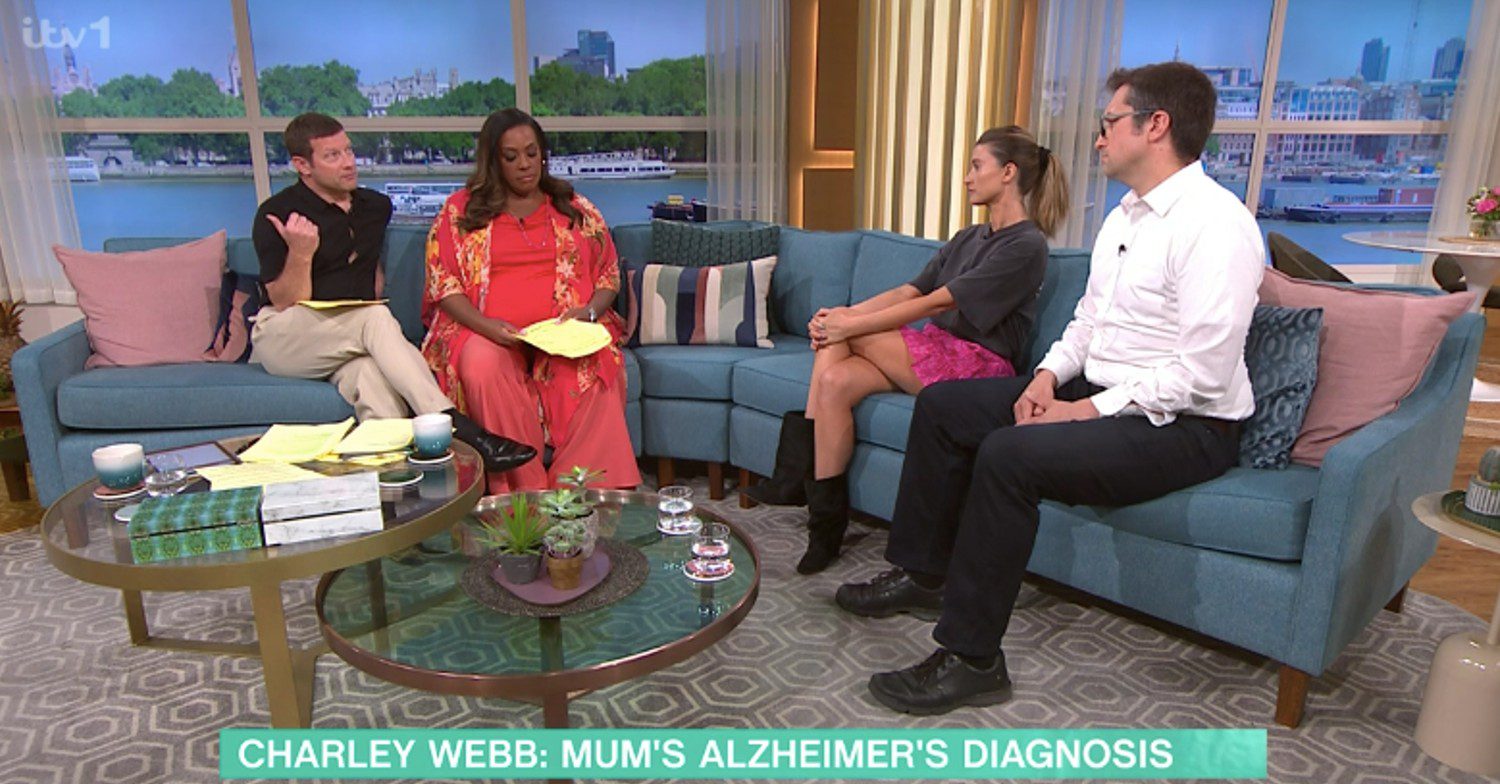 Charley Webb on This Morning