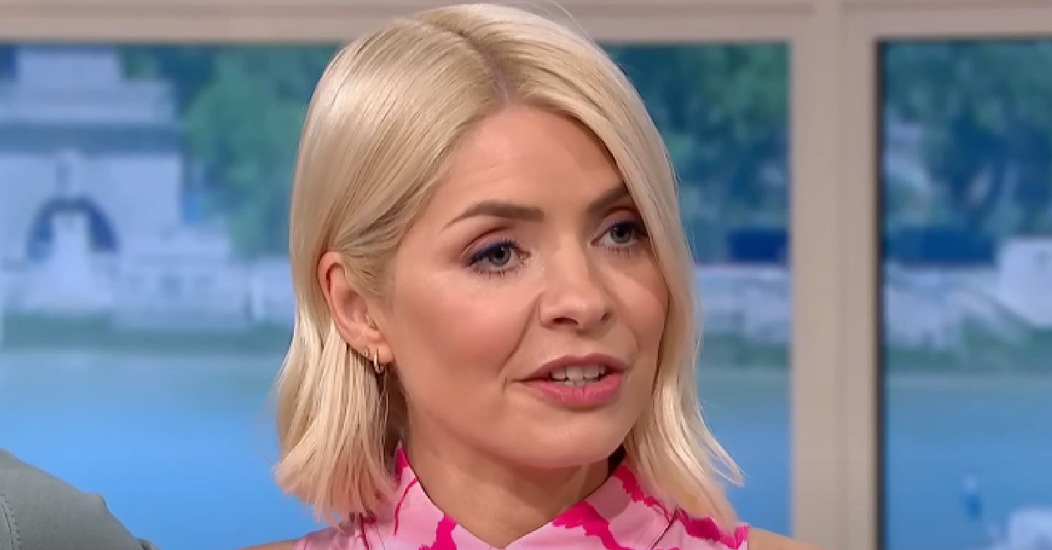 Holly Willoughby talking on This Morning