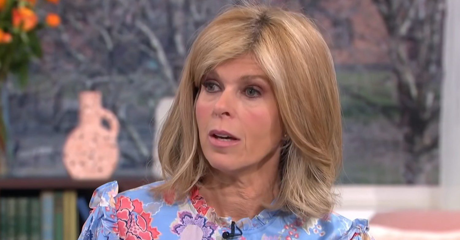 Kate Garraway being interviewed on This Morning