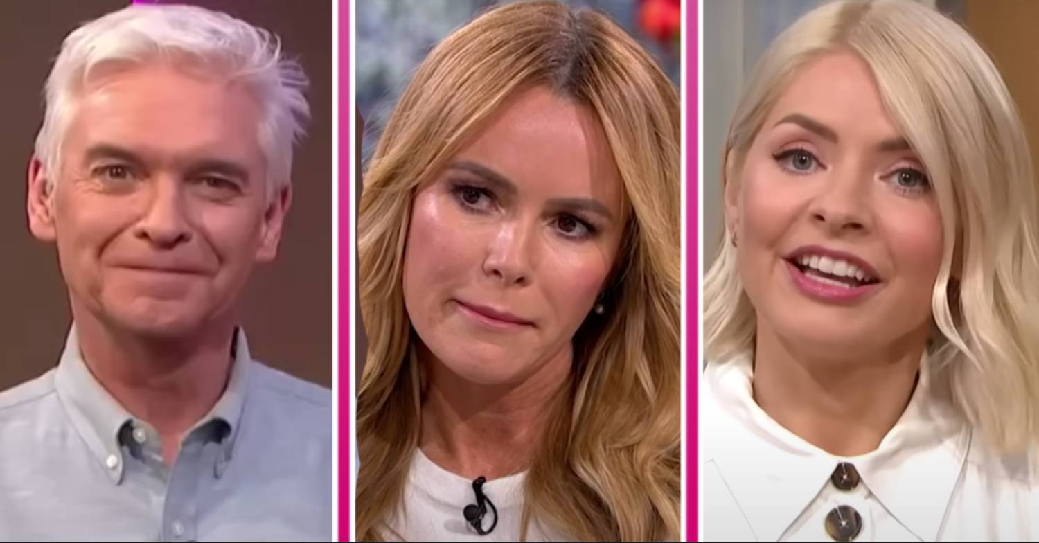 Phillip Schofield, Amanda Holden, Holly Willoughby, Amanda Holden Holly Willoughby