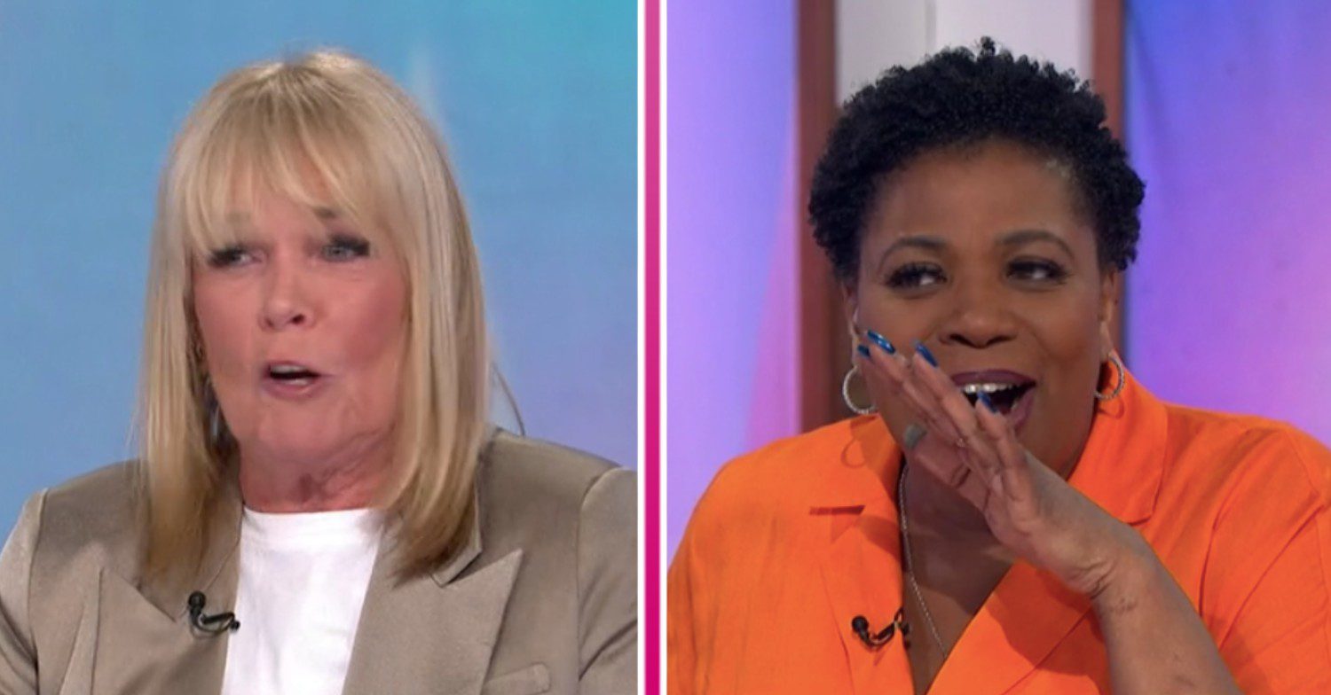 Linda Robson and Brenda Edwards on Loose Women today