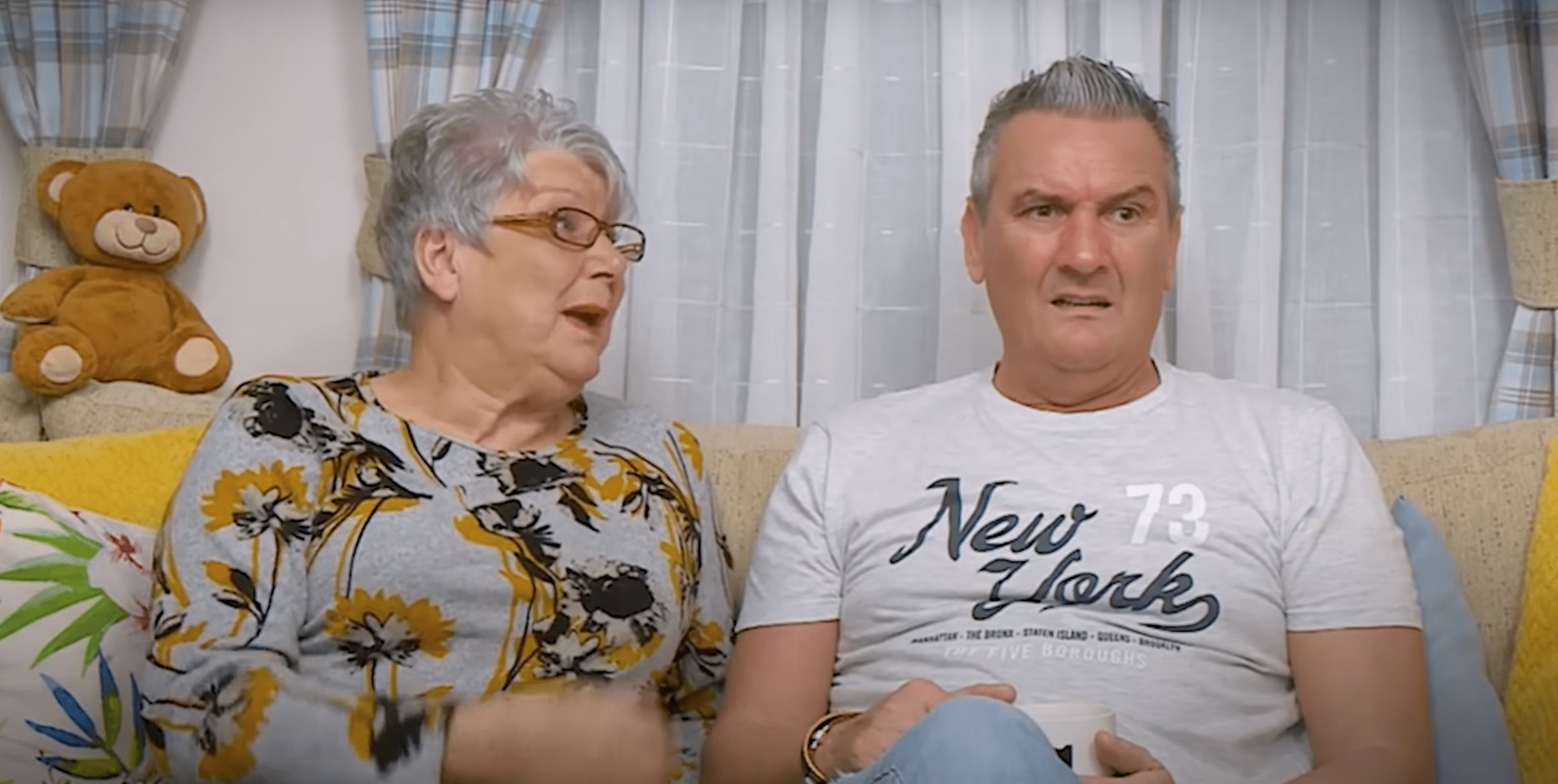Jenny and Lee on Gogglebox