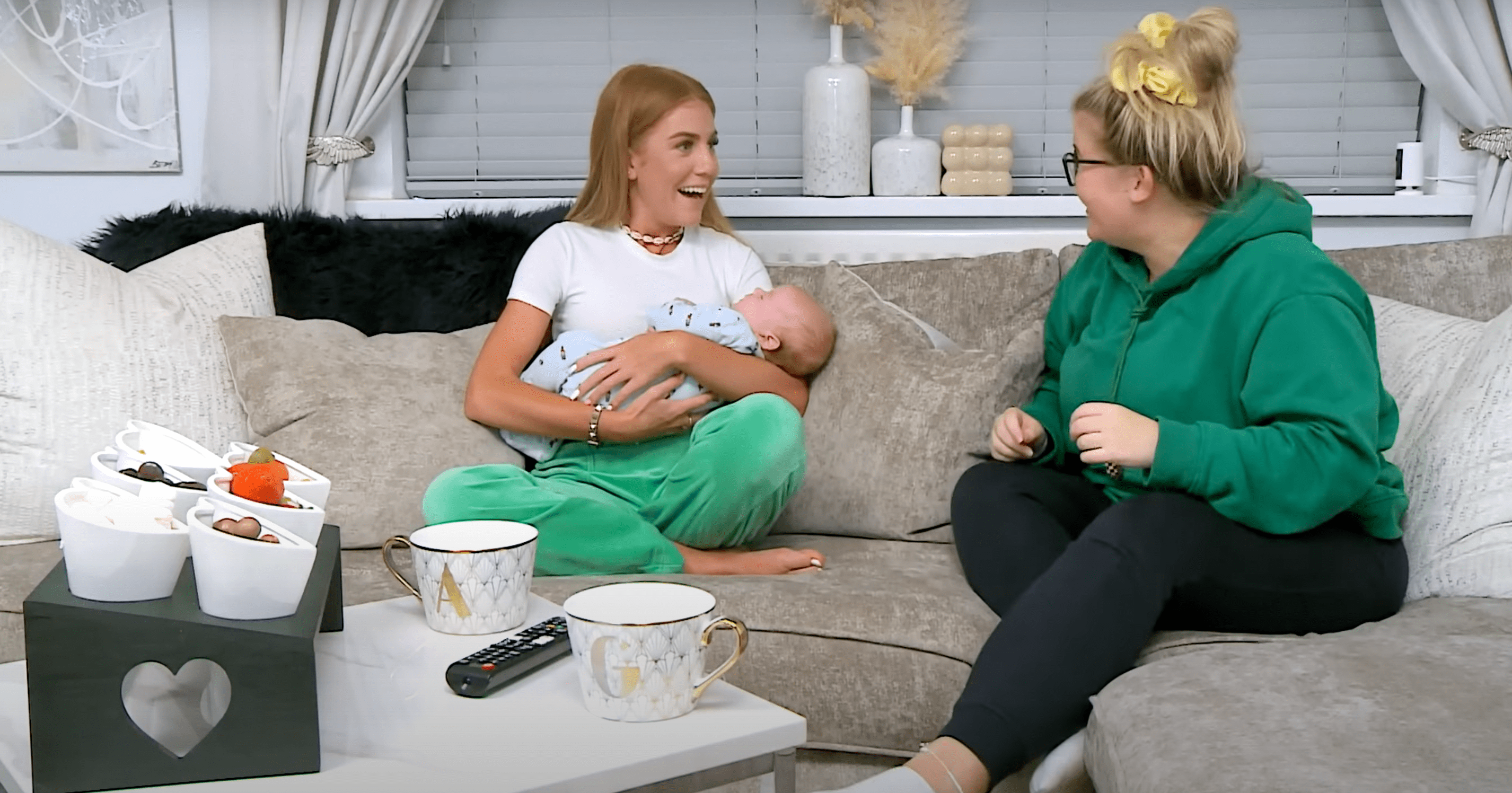 Abbie and Georgia on Gogglebox