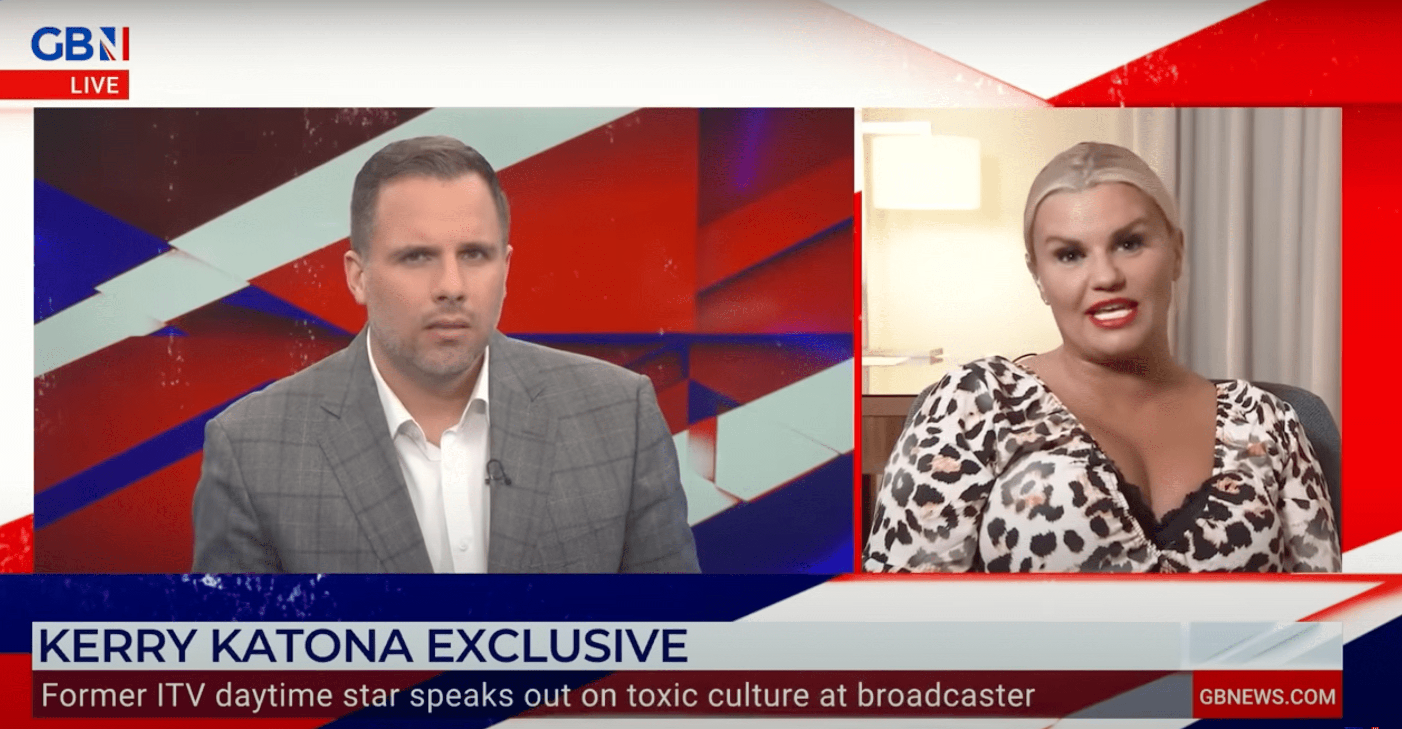 Kerry Katona on GB News