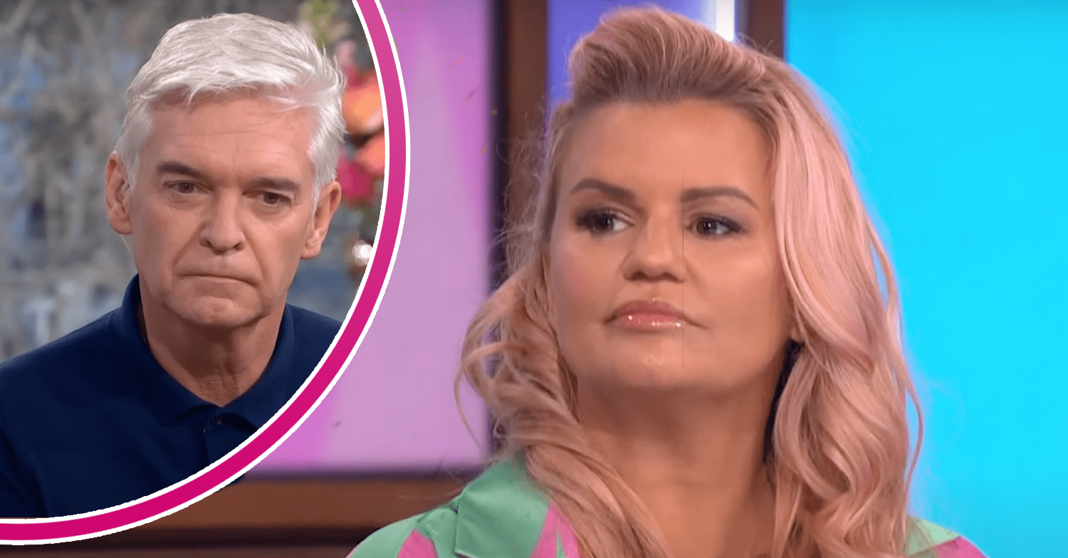 Kerry Katona and Phillip Schofield