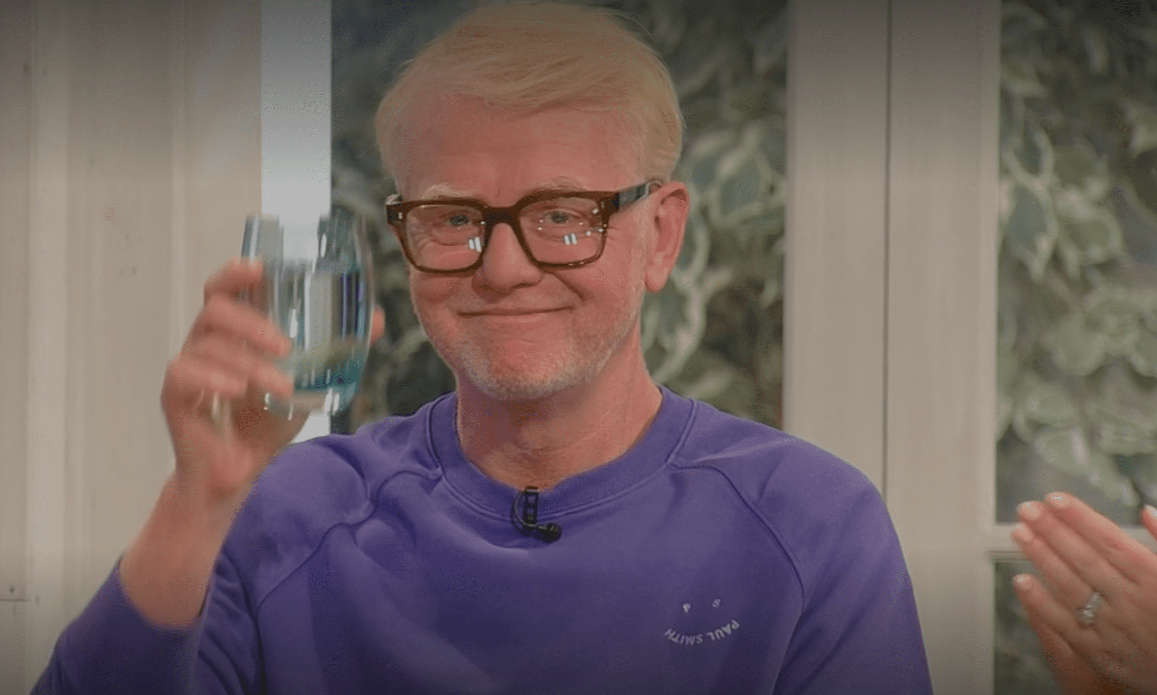 Chris Evans on Saturday Kitchen 