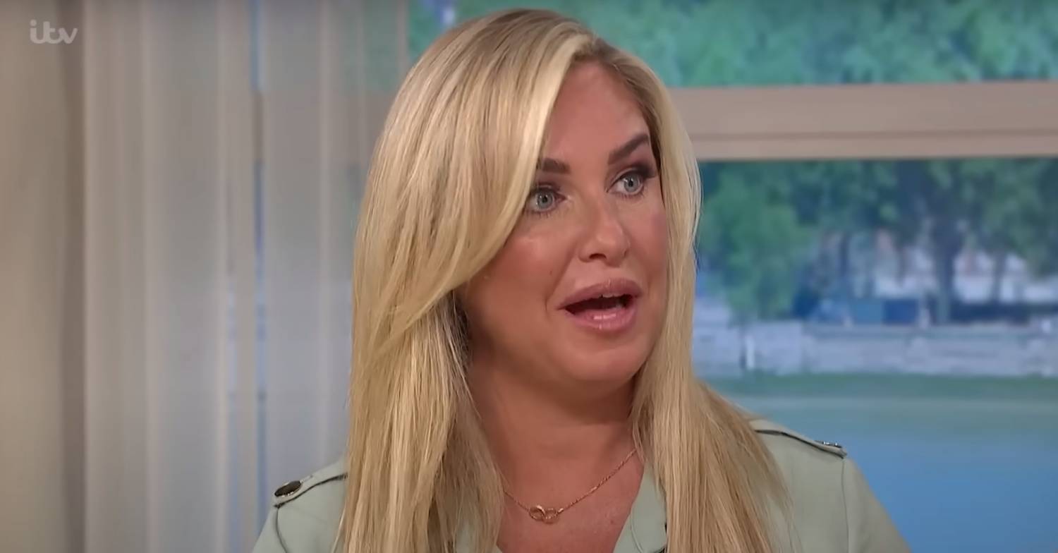 Josie Gibson looks surprised