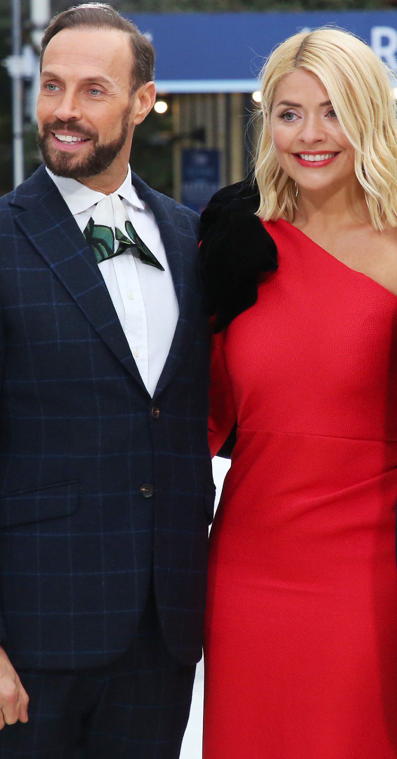 Jason Gardiner with Holly Willoughby