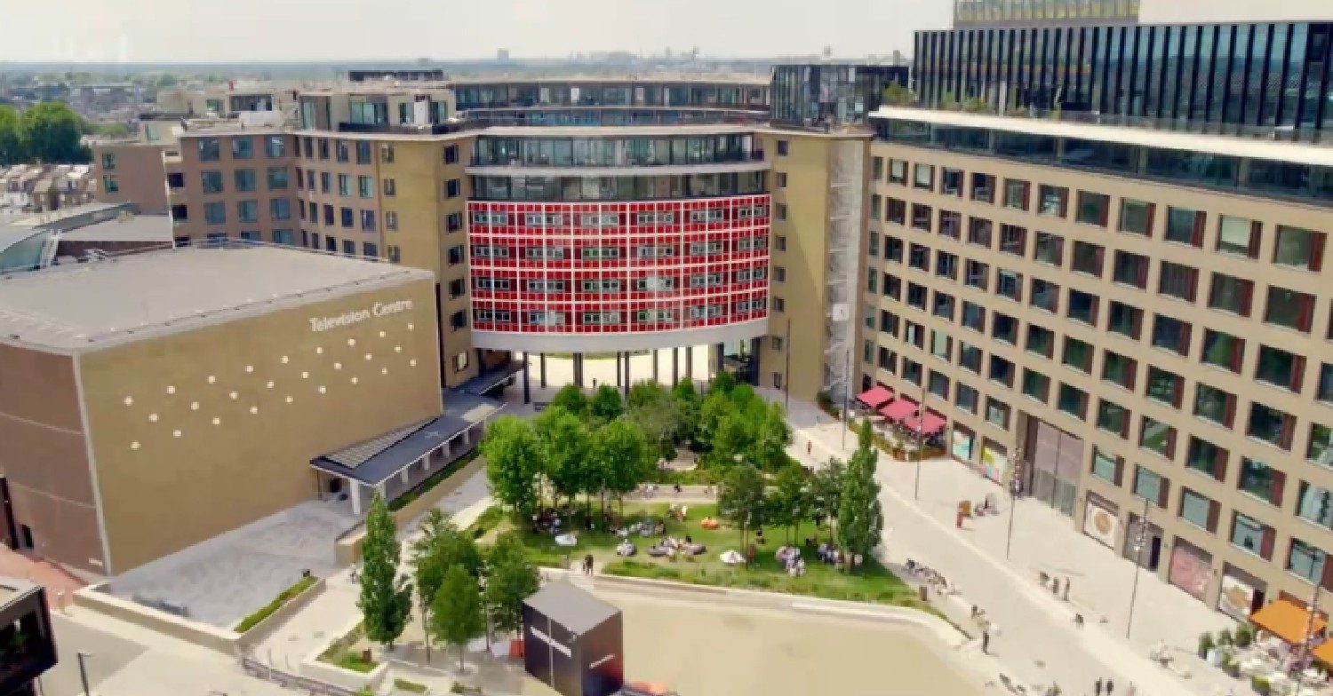 This Morning studios during opening credits today