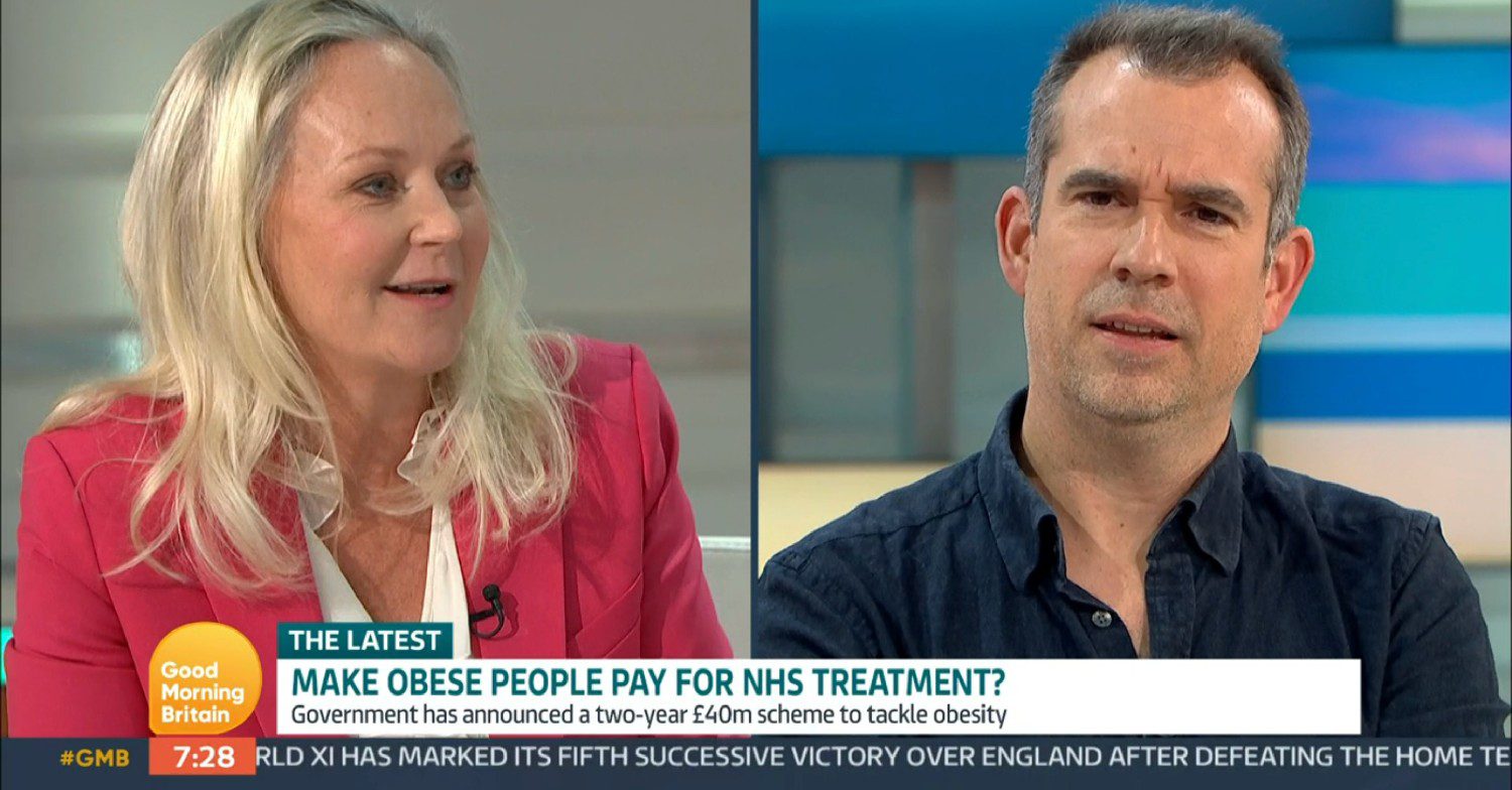 Dr Eva and Dr Chris on GMB today