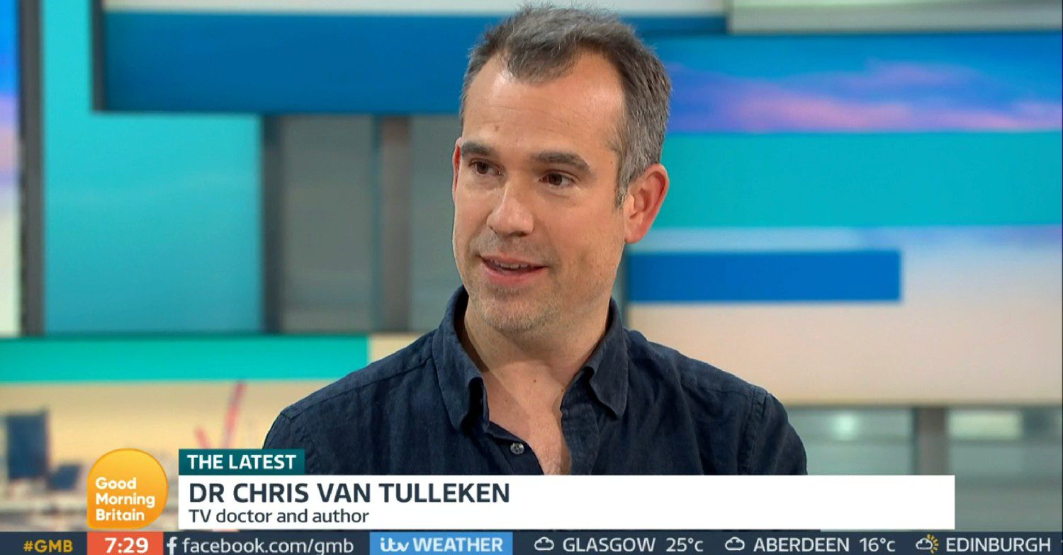 Dr Chris on GMB today